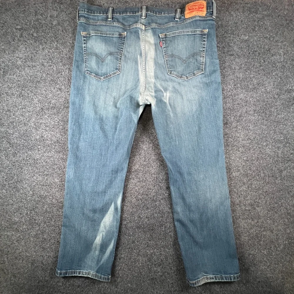Levi's 541 Jeans Mens 42x27 Blue Cotton Medium Wash Mid Rise‎ Athletic Taper Fit